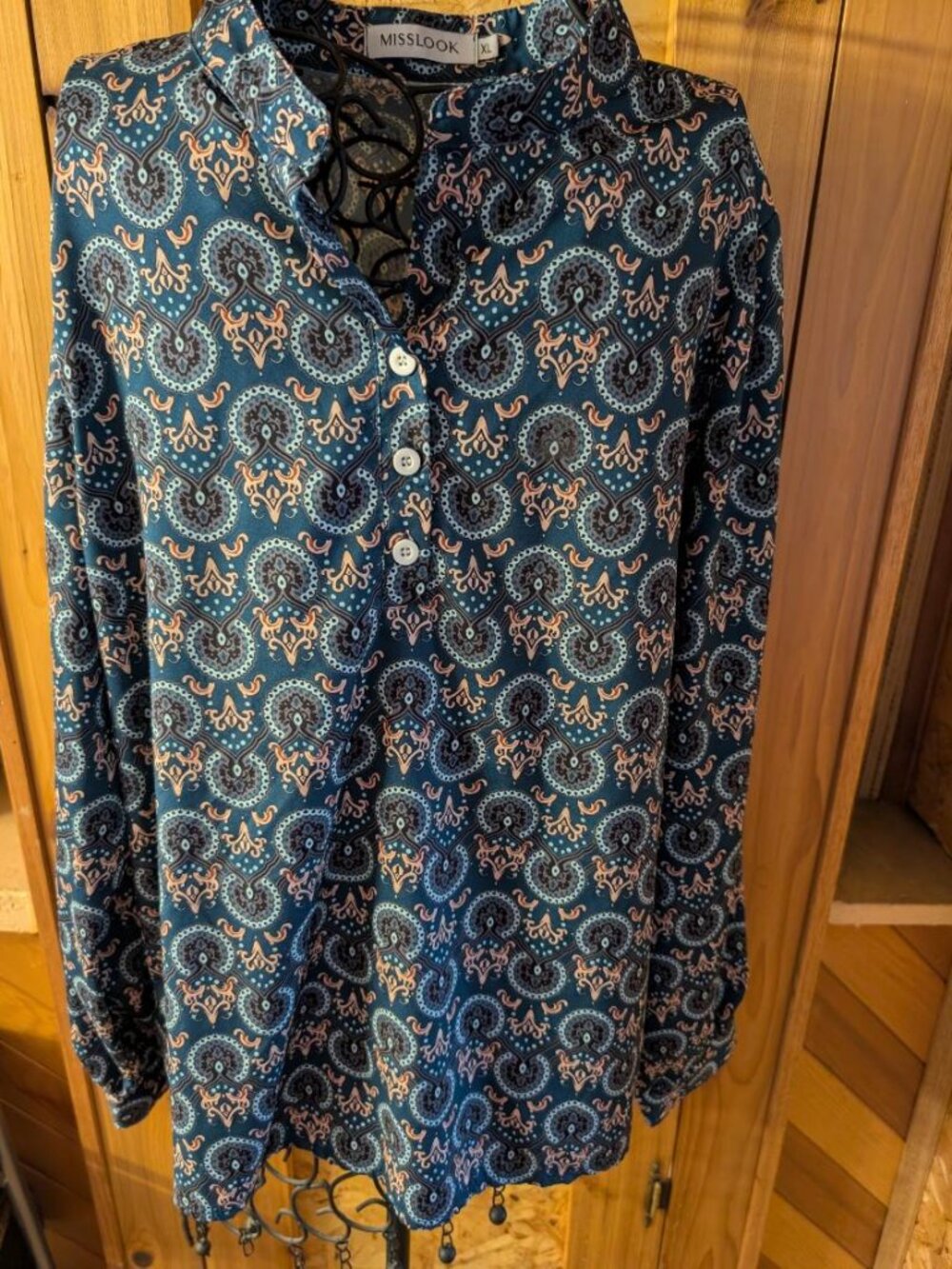 MISSLOOK XL patterned Blouse